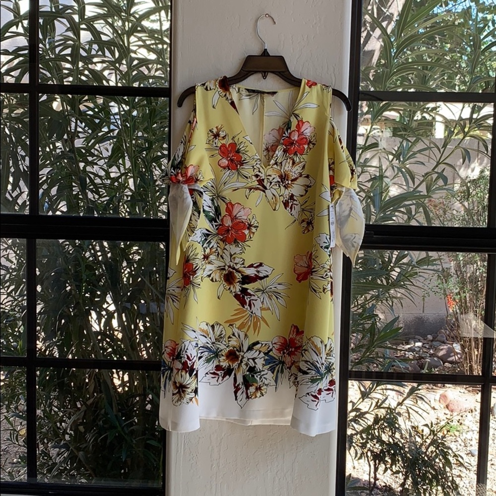 Zara - yellow spring dress